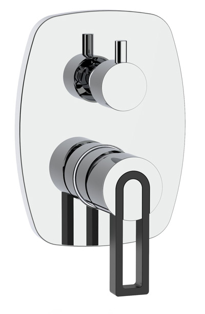 Norat Bath & Shower Mixer Trim Set	Chrome