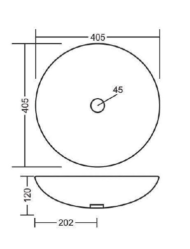 ​Countertop Basin ​Pattern