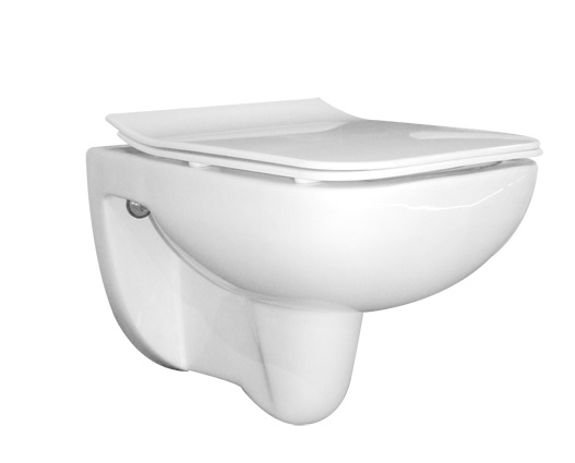 Colmar Wall Hung Toilet Seat Without Bidet Function & UF Seat Cover